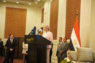وزيرة البيئة: قضاء مصر صاحب...