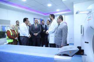 وزير الصحة يتفقد مستشفى صدر...
