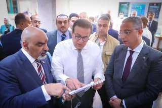 وزير الصحة يتفقد مستشفى الفيوم...