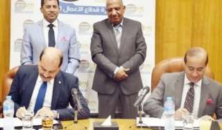 وزيرا قطاع الأعمال والشباب والرياضة...