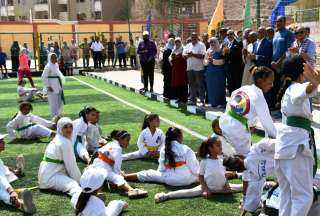 محافظ أسوان يفتتح حديقة المحمودية...