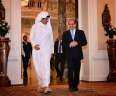 الرئيس السيسى يؤكد لأمير قطر...
