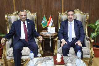 محافظ المنوفية  يستقبل رئيس...