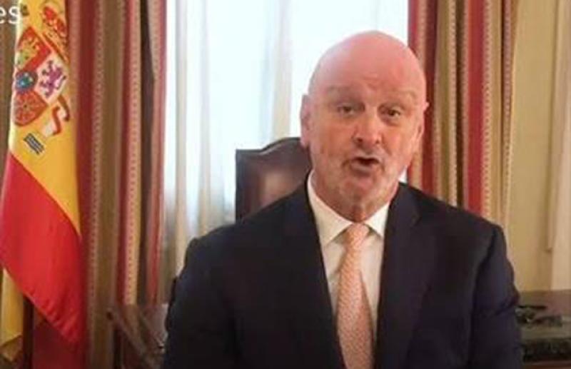 سفير إسبانيا في مصر ألبارو إيرانثو