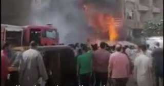 السيطرة على حريق بمحل أحذية...