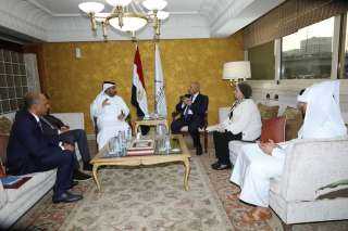 وزير النقل يستقبل رئيس الاستثمار...