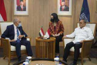 السفير المصري في جاكرتا يلتقي...