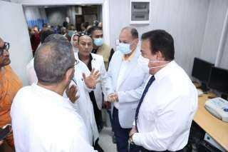 وزير الصحة يوجه بسرعة إمداد...