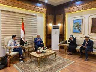 مساعد أول وزير التموين يستقبل...
