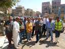 نائب محافظ الجيزة يتفقد طريق...
