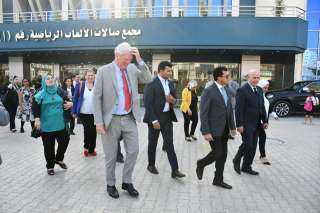 وزير الشباب والرياضة يشهد إطلاق...