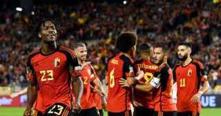 منتخب بلجيكا يحقق انتصارا مثيرا...