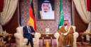 ولى العهد السعودى والمستشار الألمانى...