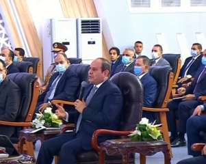 بالفيديو.. السيسي : البلد دي...