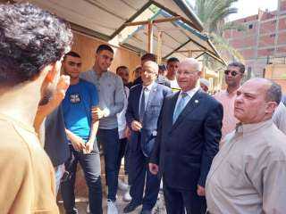 رئيس جامعة بنها يشهد أداء...