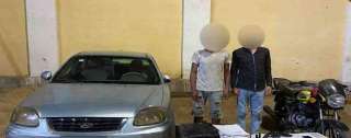ضبط شخصين بالمنوفية لقيامهما بسرقة...