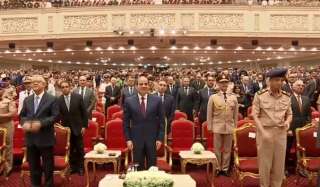 السيسى يشاهد فيلما تسجيليا بعنوان:...