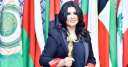 منى الشاذلى تفوز بجائزة الإعلام...