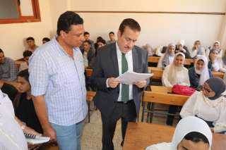 محافظ المنوفية يفاجئ مدرسة الشهيد...