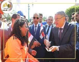 محافظ المنيا يقود ماراثون رياضي...