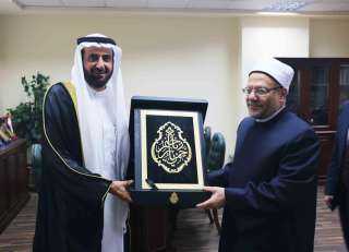 مفتي الجمهورية يستقبل وزير الحج...