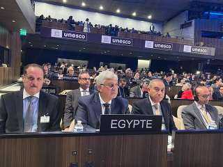 وزير التعليم العالي يلقي كلمة...