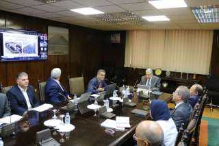 وزير الكهرباء يتابع تنفيذ الأعمال...