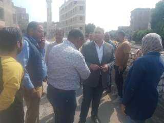 نائب محافظ الجيزة يتفقد أعمال...