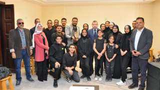 رئيس جامعة مطروح يشهد حفل...