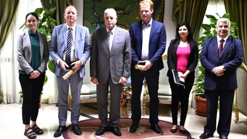 محافظ جنوب سيناء ونائب السفير الالمانى بالقاهرة