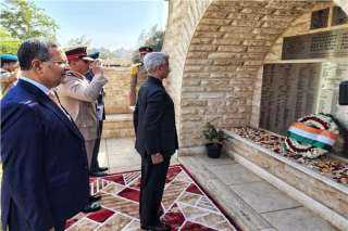 وزير خارجية الهند يزور مقابر...