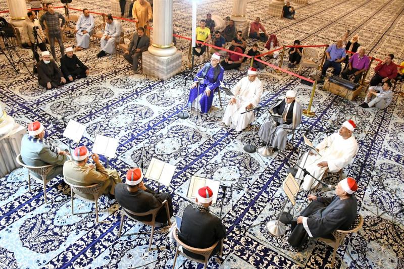 انطلاق مقرأة كبار القراء بمسجد الإمام الحسين (رضي الله عنه)