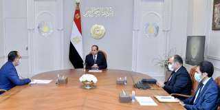 الرئيس السيسي يتابع مخطط وزارة...