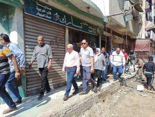 محافظ بورسعيد يتفقد معدلات العمل...
