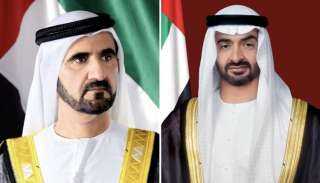 رئيس دولة الإمارات ونائبه يهنئان...