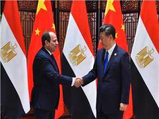 السيسى يهنئ نظيره الصينى بمناسبة...