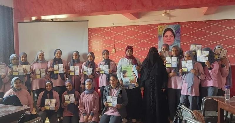 مياه البحر الأحمر...انشطة  للتوعية المائية لطلاب  مدارس رأس غارب والشركة تستطلع أراء المواطنين في خدماتها