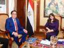 وزيرة الهجرة تستقبل سفير جمهورية...
