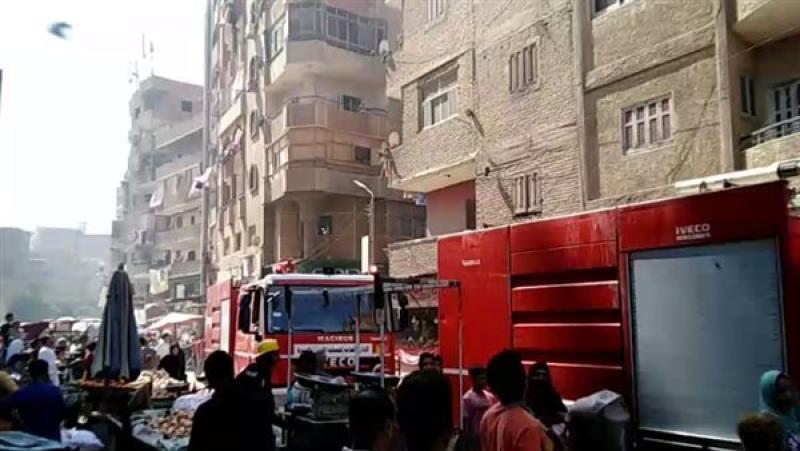 السيطرة على حريق داخل شقة سكنية بالسلام