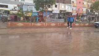 سقوط أمطار غزيرة على بني...