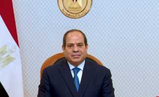 كلمة الرئيس السيسي بمناسبة مرور...