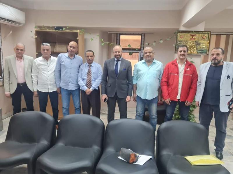 في لقاءه مع مدير الإدارة التعليمية ببولاق الدكرور .. حسام المندوه : الوقوف على احتياجات المدارس  وتقديم الدعم اللازم لإنجاح تجربة اليوم الرياضي