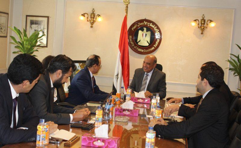 محمود عصمت يبحث مع ”أرسيلورميتال الجبيل” التعاون فى صناعة المواسير