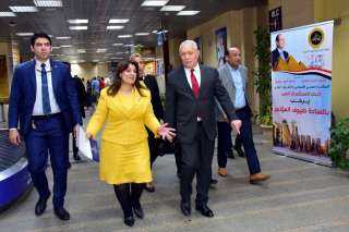 محافظ الاقصر يستقبل وزيرة الهجرة...