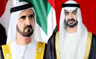 رئيس الإمارات و نائبه يعزيان...