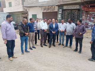 نائب محافظ الجيزة يتفقد أعمال...