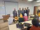 رئيس جامعة بنها يتفقد الدراسة...