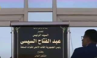 بالفيديو.. الرئيس السيسي يفتتح خدمات...