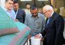 محافظ بورسعيد يتفقد مضرب الأرز...