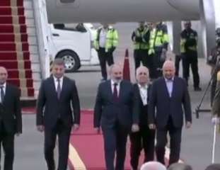 وصول رئيس الوزراء الأرميني إلى...